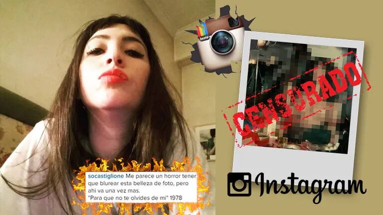Sofía Gala, censurada (una vez más) en Instagram: mirá la foto de la polémica