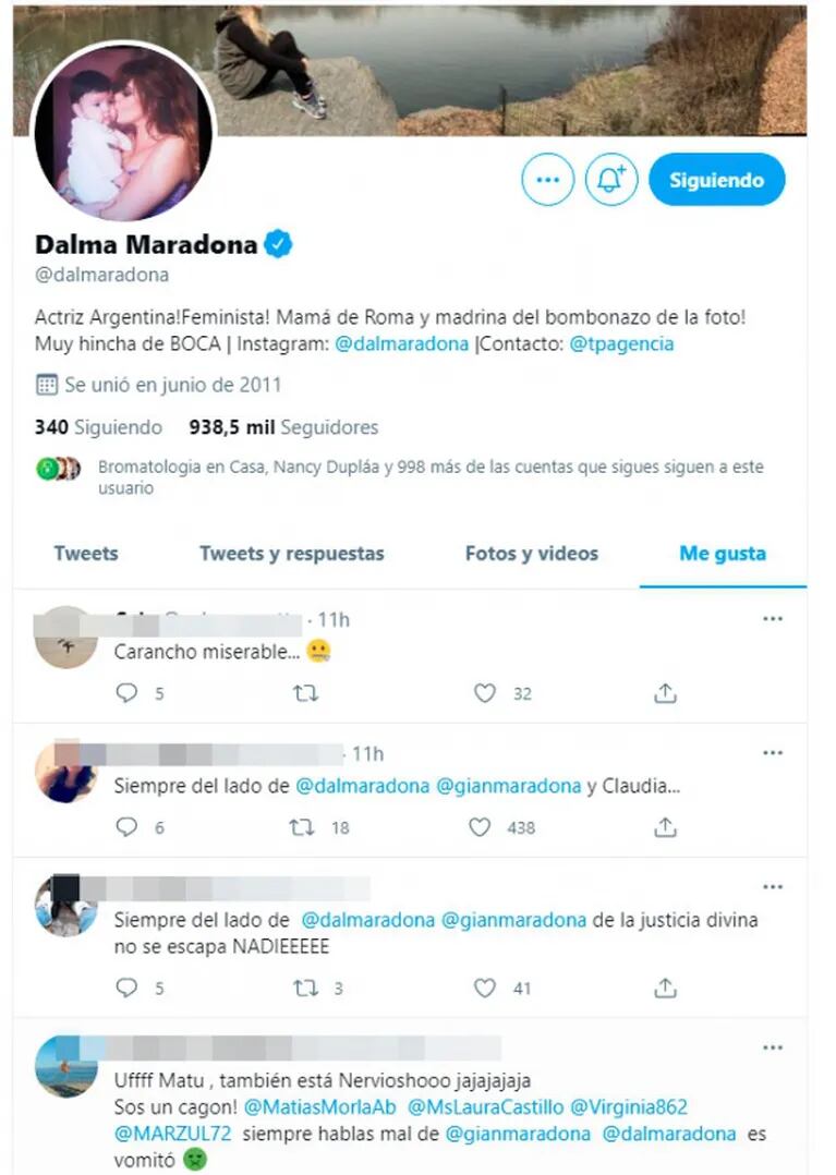 Dalma y Gianinna Maradona arremetieron con bronca tras las declaraciones de Matías Morla: "Los buenos con los buenos"