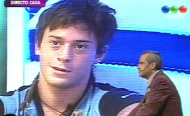 Nazareno Bellini, eliminado de Gran Hermano 2012. (Imagen: Web)
