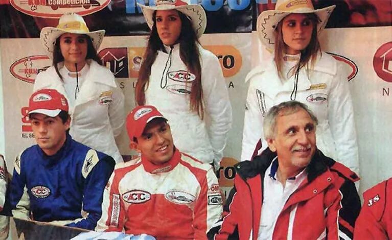 Sergio Agüero, corrió a bordo de un autó de Kun Competicion. (Foto: Gente)