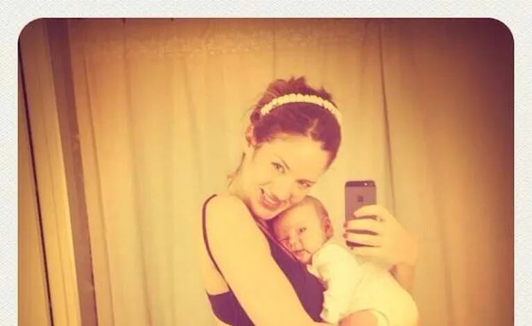 Paula Chaves es la gran mamá primeriza del 2013, según los usuarios de Ciudad.com. (Foto: Twitter)