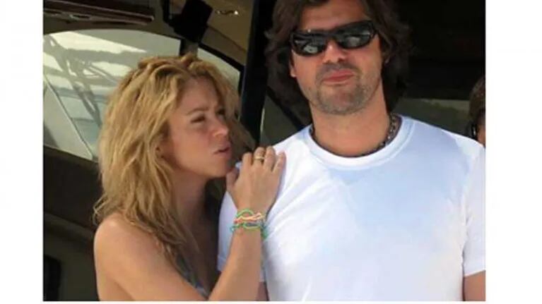 Shakira y Antonito De la Rúa se mostraron juntos en Ibiza
