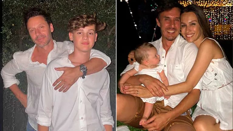 El actor compartió el festejo de Año Nuevo con sus hijos y su ex