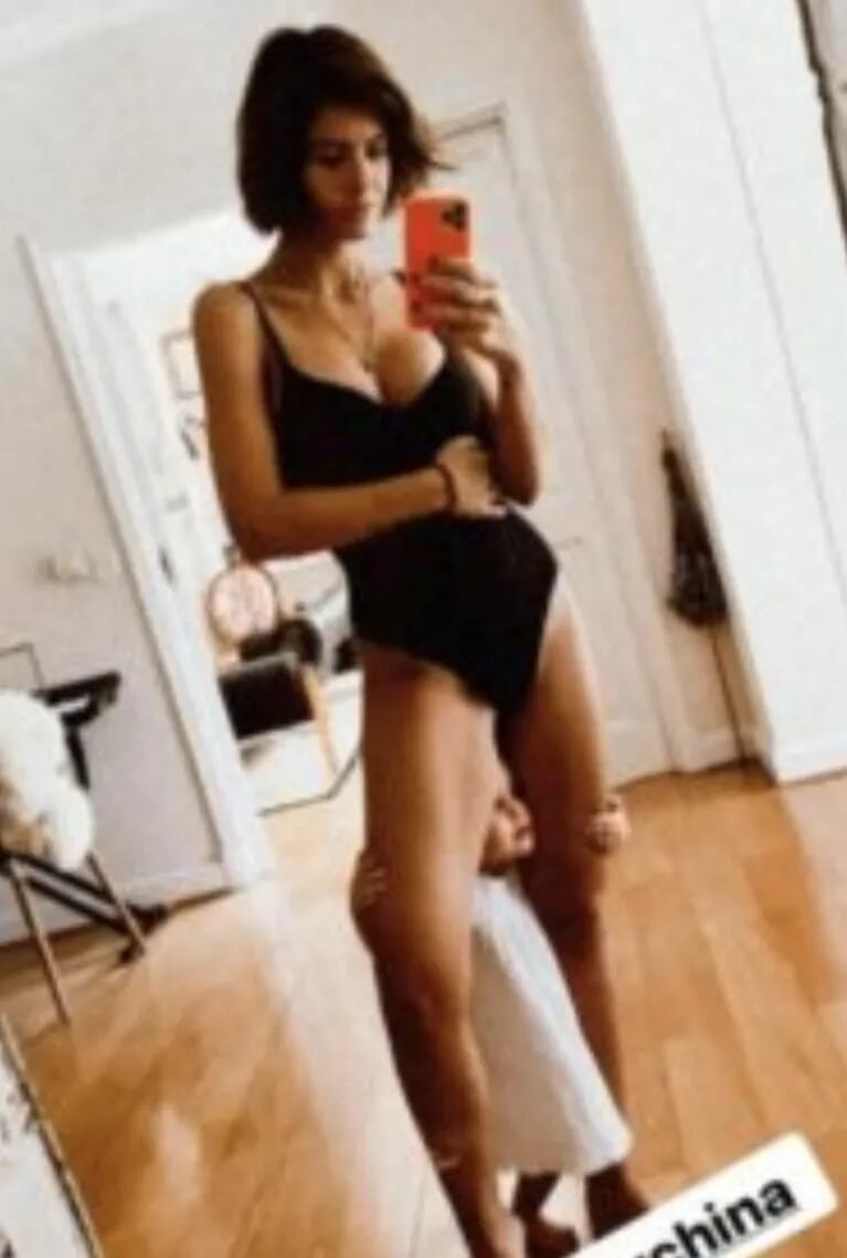 China Suárez se mostró muy sexy en traje de baño, tras su cirugía de aumento de lolas