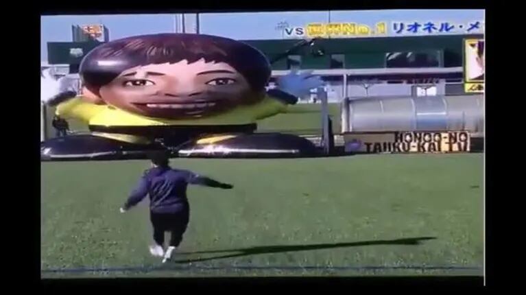 Lionel Messi superó un divertido desafío de la televisión japonesa: ¡mirá el video!