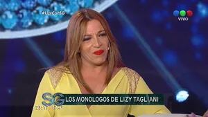 Lizy Tagliani presentó a su nuevo novio en el living de Susana Giménez