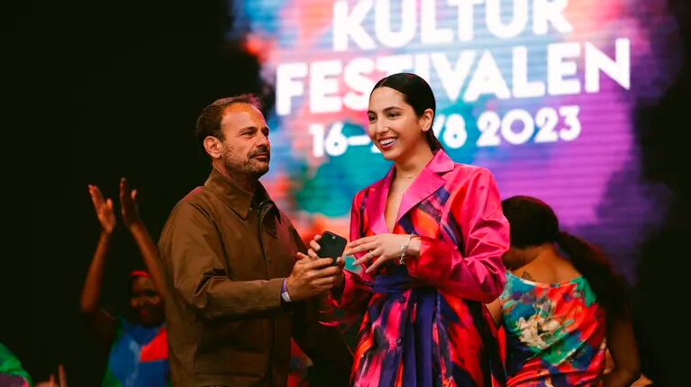 Alexia Toumikian y Eduardo Ocantos en el  Kulture Festival de Estocolmo para Veer