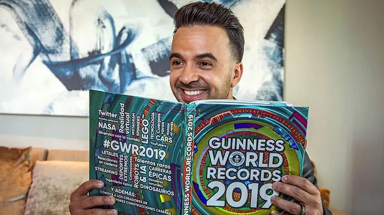 Luis Fonsi batió siete récords Guinness gracias a su hit Despacito