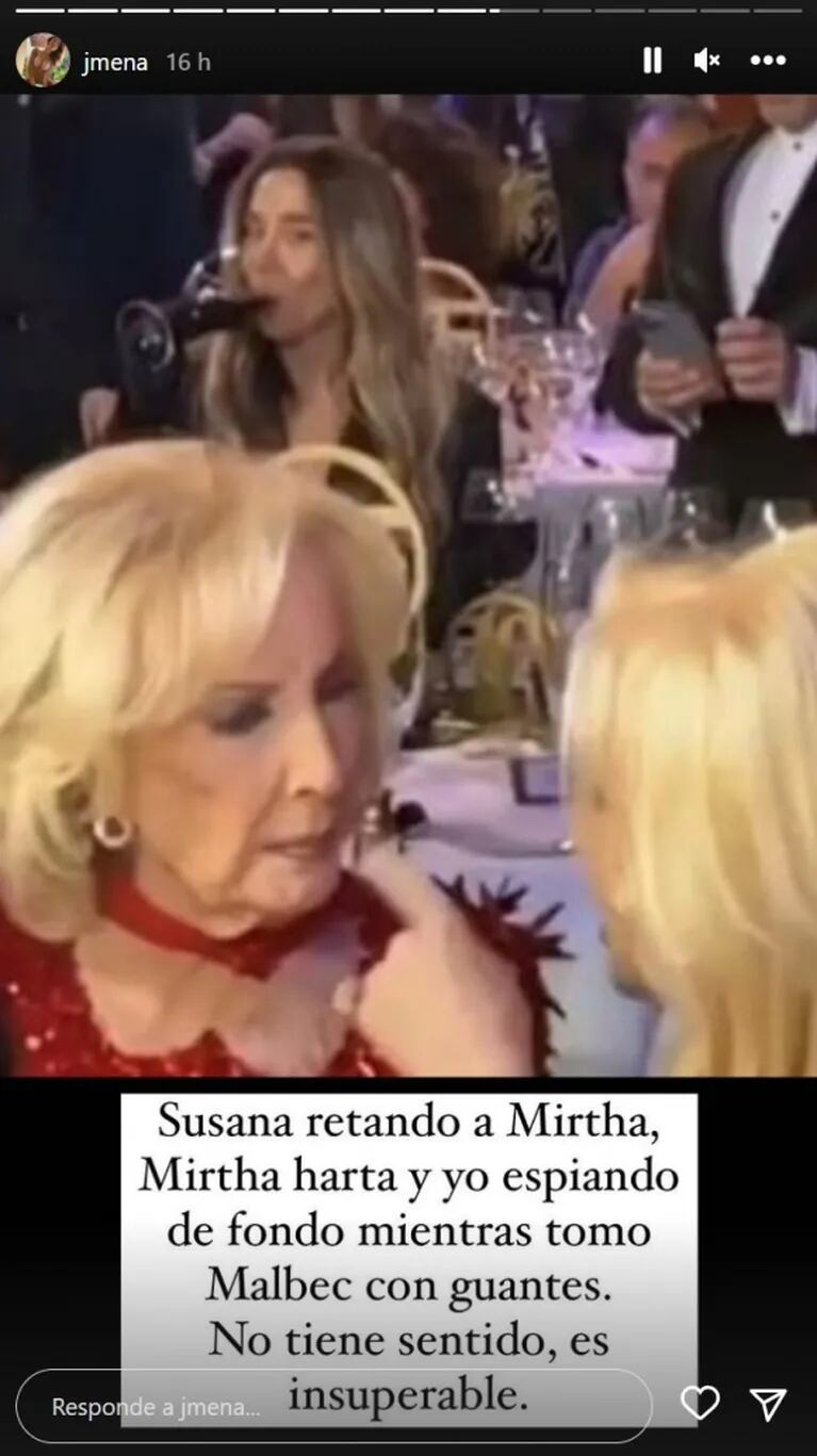 Jimena Barón recordó un desopilante momento con Susana Giménez y Mirtha Legrand: "La mejor foto de mi vida"