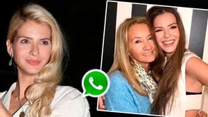 El chat de WhatsApp de la China Suárez con su mamá que primero la alertó y luego le causó gracia: Qué susto