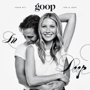 Gwyneth Paltrow anunció su compromiso con Brad Falchuk en la revista Goop