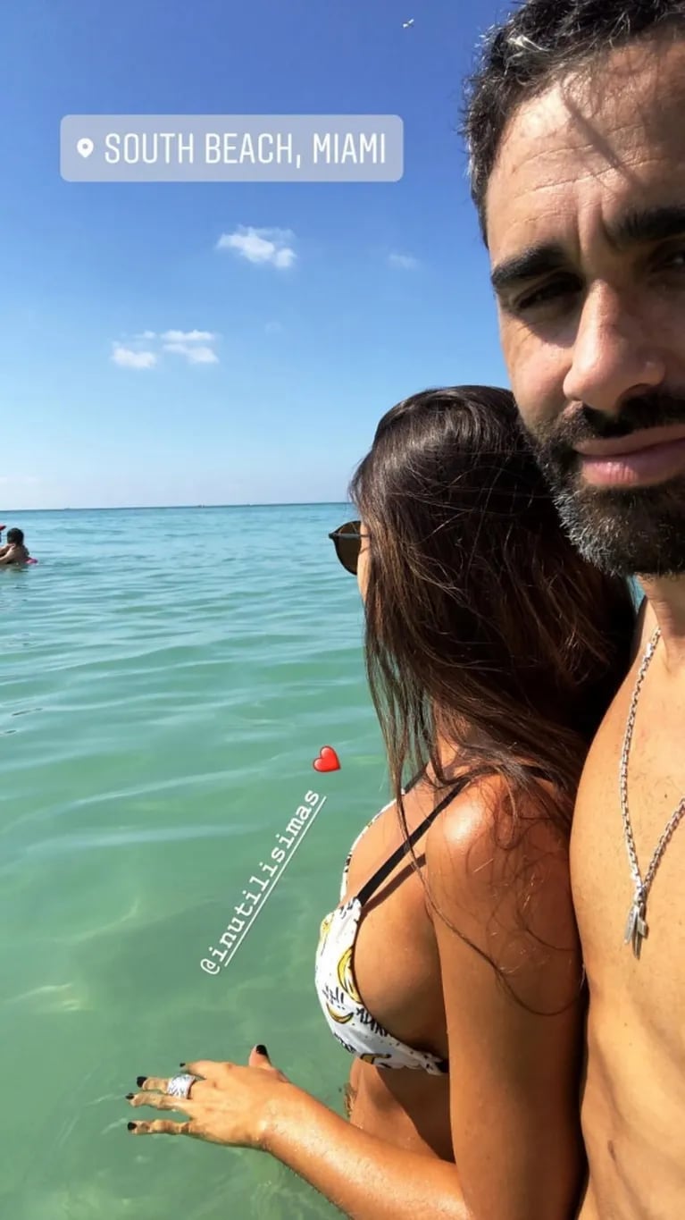 Las románticas vacaciones del Pollo Álvarez, con su novia en Miami: "La falsa luna de miel" 