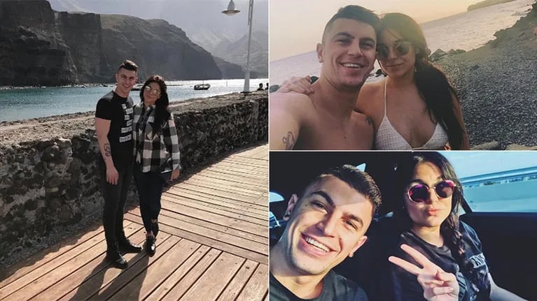 Ivana Icardi y Luifa, enamorados en su primer viaje a Gran Canaria (Foto: Instagram)