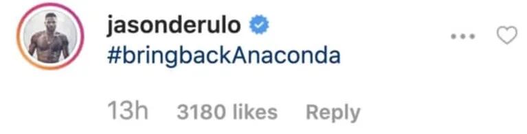 Instagram censuró una foto de Jason Derulo en bóxer por el tamaño de su miembro