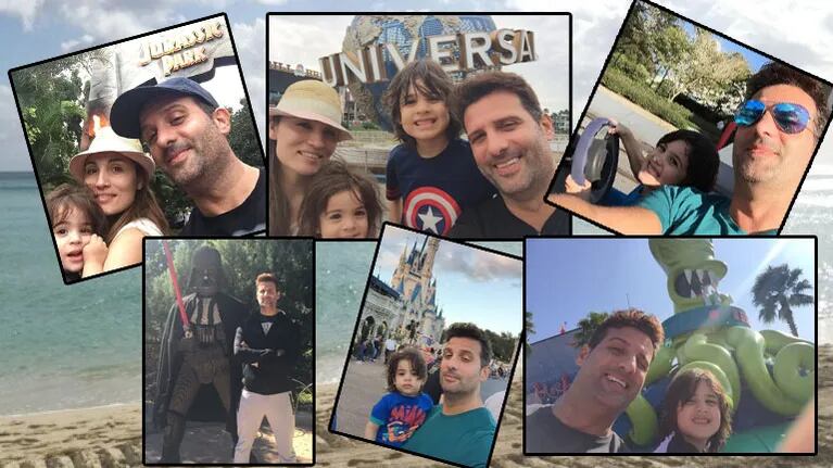Las increíbles vacaciones de José María Listorti a EE. UU. (Fotos: Twitter e Instagram)