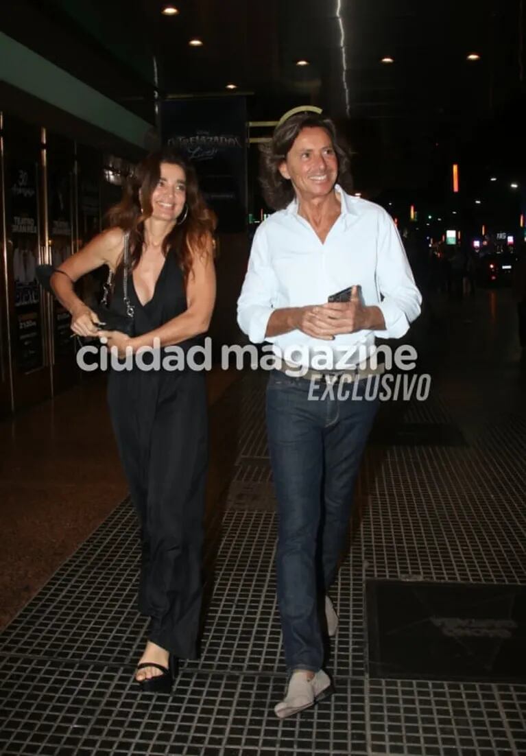 Gustavo Bermúdez y Verónica Varano: las fotos de la salida romántica luego de ir al teatro