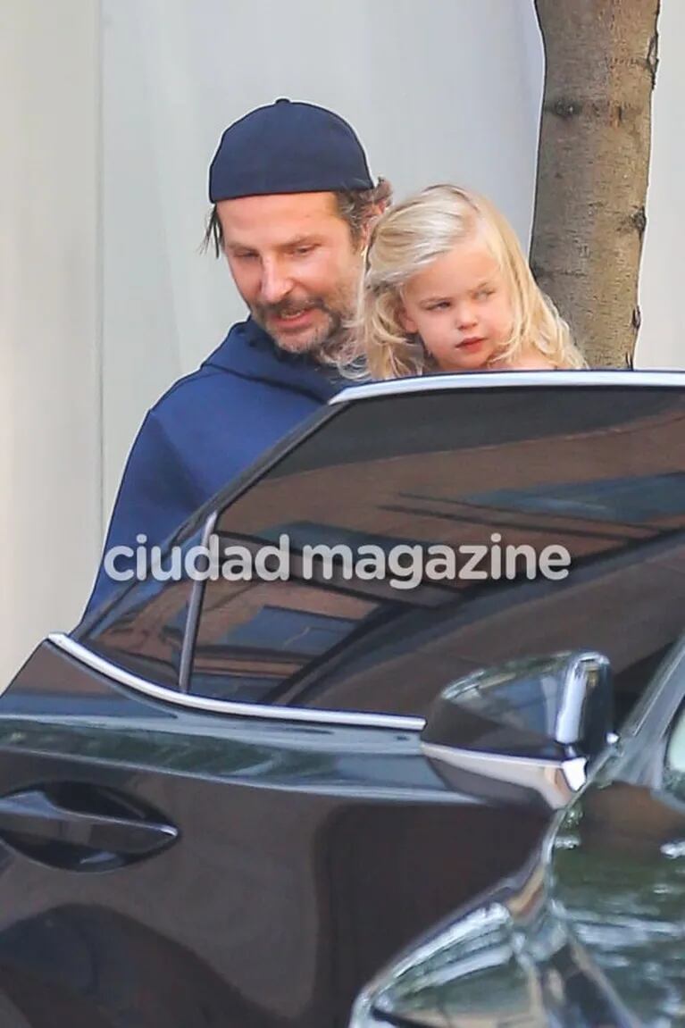 Bradley Cooper, un papá soltero y codiciado tras la separación de Irina Shayk: las fotos junto a su hija Lea