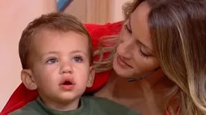 La tierna reacción de Luca, el hijo de Mica Viciconte y Fabián Cubero, al verse en la tele: “Está anonadado”