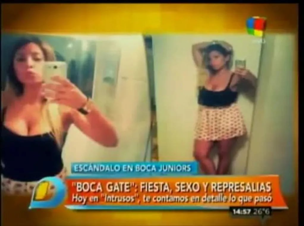 Intrusos mostró a Yanina Ruiz, la mujer que habría estado con los jugadores de Boca en el hotel de Puerto Madero