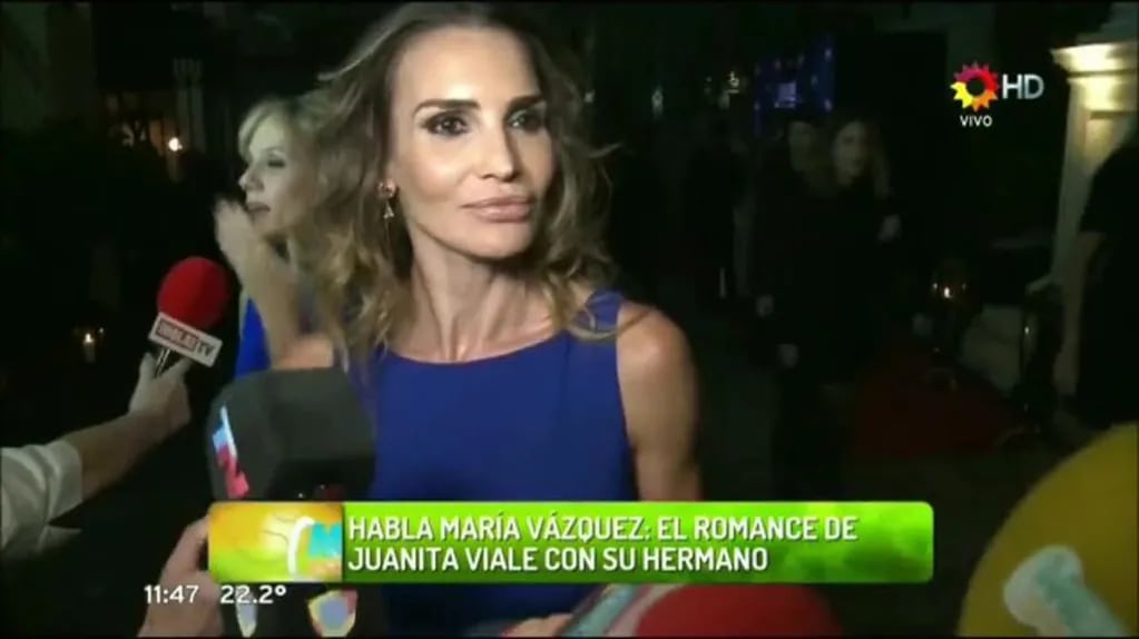 María Vázquez habló de la relación entre Juana Viale con su hermano menor