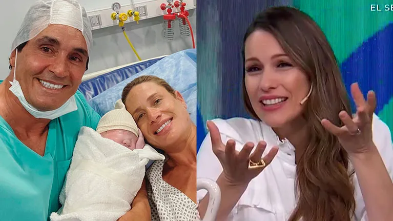 La reacción de Pampita al ver el bebé de Sebastián Estevanez e Ivana Saccani: "Me encantan los hombres que lloran en el parto”