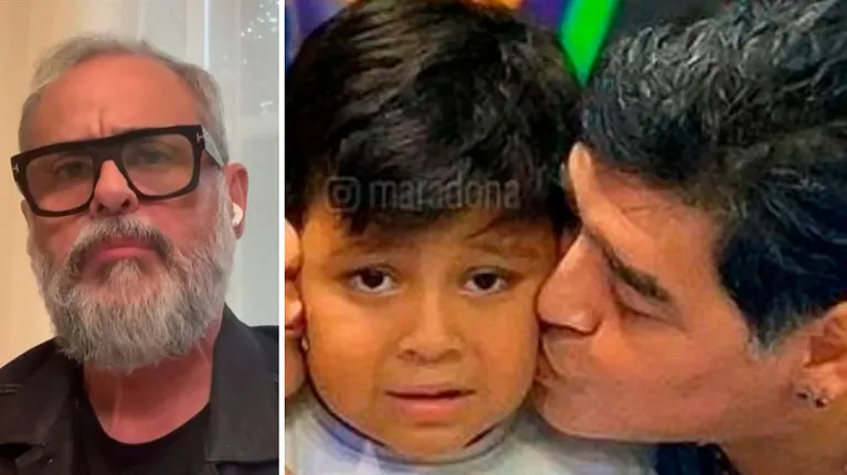 Jorge Rial contó detalles escalofriantes del reencuentro de Maradona con Dieguito Fernando