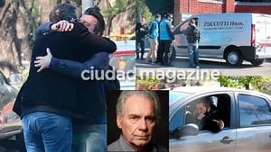 Las imágenes del conmovedor último adiós a Hugo Arana en el cementerio de Chacarita
