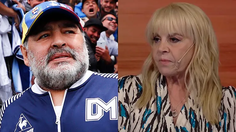 Claudia Villafañe contó cómo se enteró de la muerte de Diego Maradona