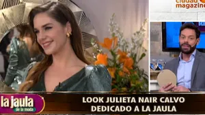 Fabián Medina Flores sobre el lokk de Julieta Nair Calvo: "Muy corto el vestido".