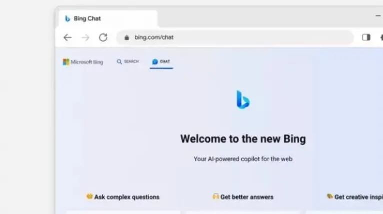 Google Chrome de escritorio ya cuenta con el soporte oficial para el Chat de Bing
