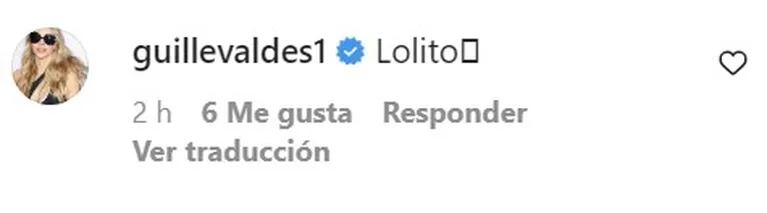 Guillermina Valdés reaccionó al ver imágenes de Lolo, que se fue a esquiar con Marcelo Tinelli