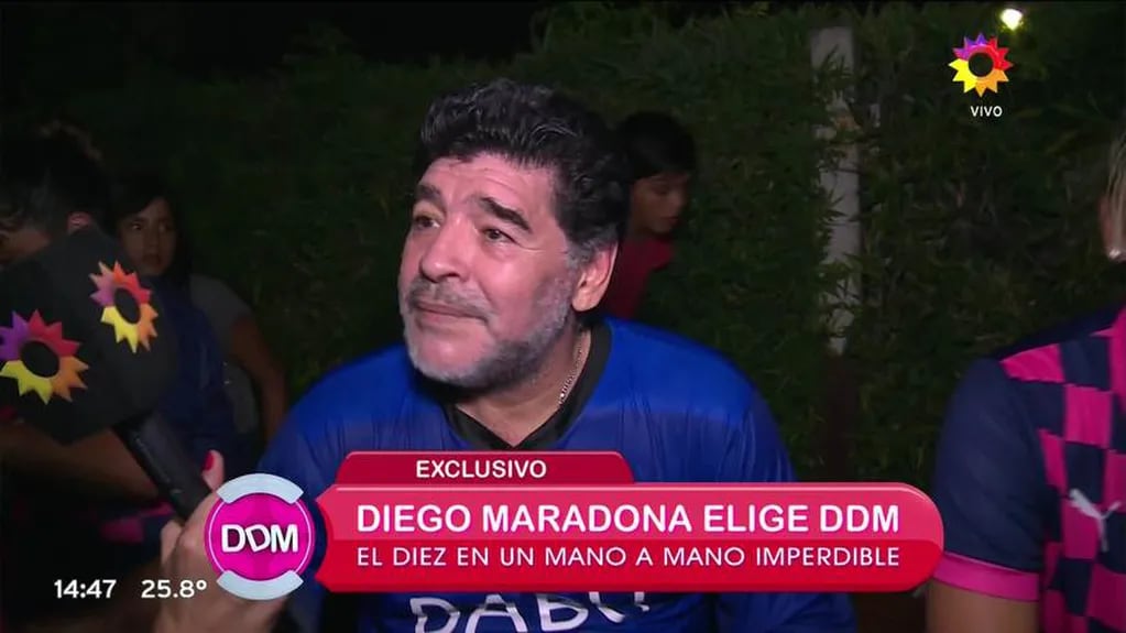 Diego Maradona y Rocío Oliva, muy picantes con Verónica Ojeda