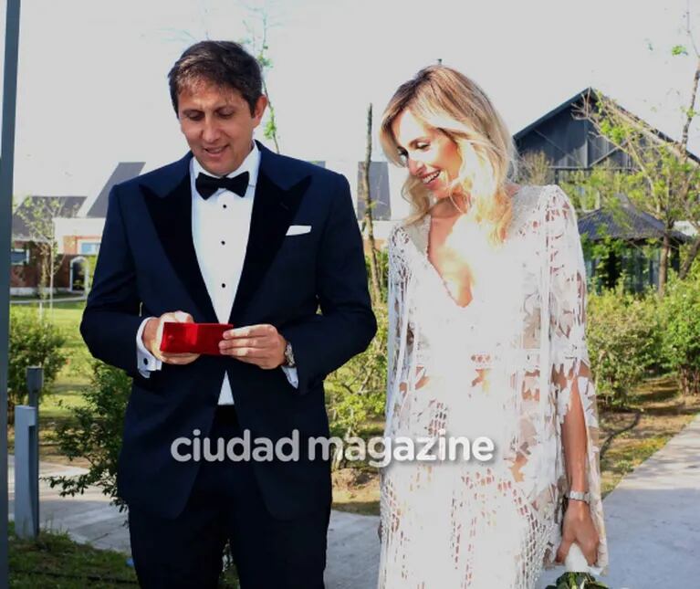 Las fotos del casamiento de Juan Pablo Varsky y su flamante esposa, Lala Bruzoni