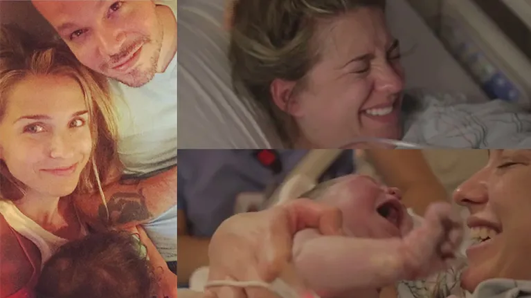 René Pérez publicó un emotivo video del parto de su hijo